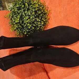 Aquatalia Black Heeled Boots for Women